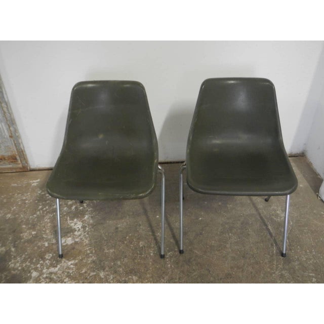 Chairs by Robin Day for S.A.M.U. Hille, 1970s, Set of 2 For Sale - Image 10 of 10
