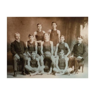 Reproduction Vintage Sports Photograph Yale For Sale