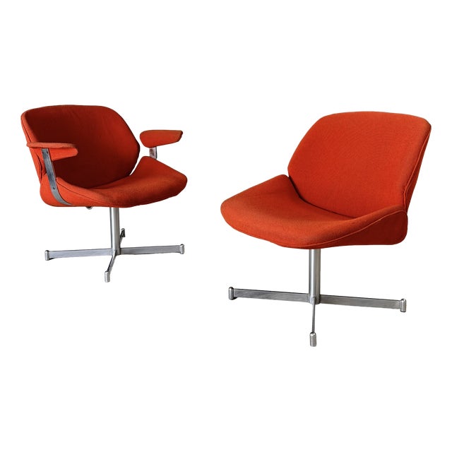 Mid-Century Modern Exquis Lounge Chairs by Geoffrey Harcourt for Artifort, Netherlands, 1960s, Set of 2 For Sale