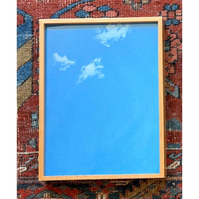 A rare pair. Two unique giclee prints of original oil paintings made by the artist. On heavy paper with the look of canvas...