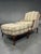 Ethan Allen Ethan Allen Bergère Lounge Chair and Ottoman in Neutral Stripe, Featherblend Cushion For Sale - Image 4 of 11