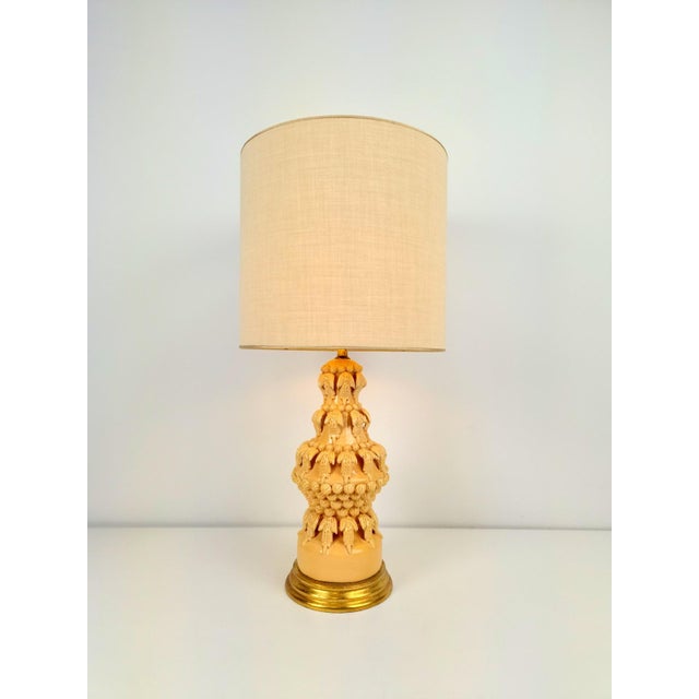 Ceramic Table Lamp by Cerámica Bondia Manises, Spain, 1960 For Sale - Image 9 of 9