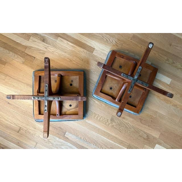 Mid Century Scandinavian Modern Foot Stool in the Style of Lied Mobler For Sale - Image 14 of 18