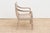 Wood Raj Colonial Inlaid Armchair With Cane Seat For Sale - Image 7 of 10
