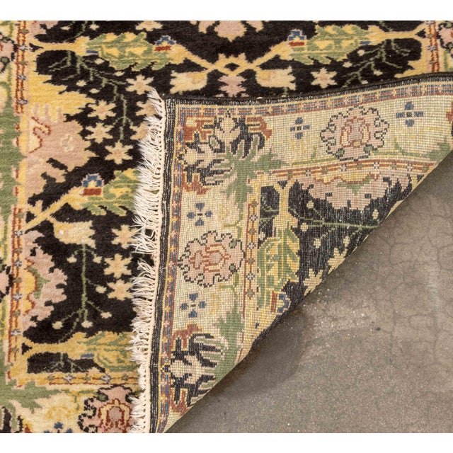 Peshawar Oushak Floral Motif Rug, 5' 10" X 4' For Sale - Image 10 of 10