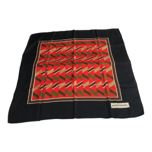 1970s Vintage Pierre Balmain Silk French Foulard