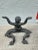 1970s 1970s Neoclassical Italian Bronze Glass Table Putti DI Sea Mermen For Sale - Image 5 of 8