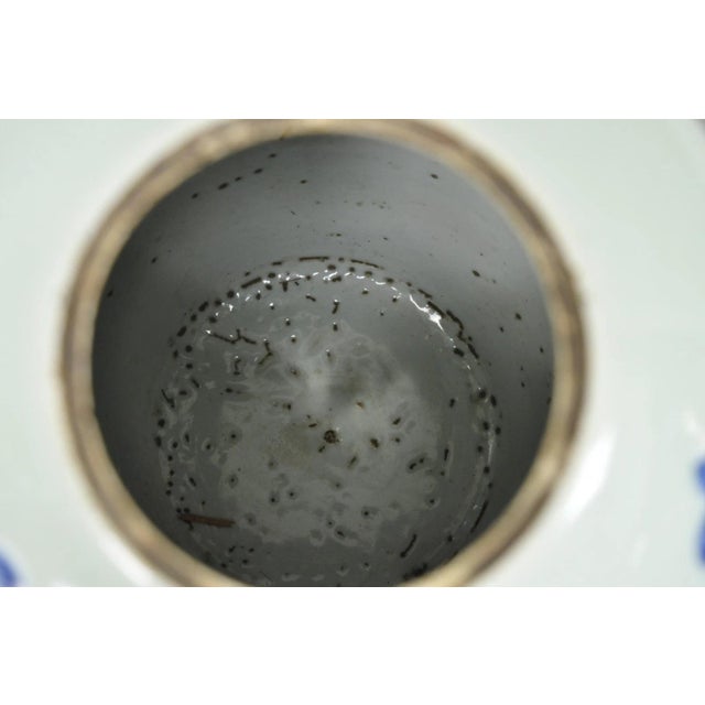 Antique Chinese Phoenix Bird Celadon Green Porcelain Covered Ginger Jar - Pair For Sale - Image 13 of 18