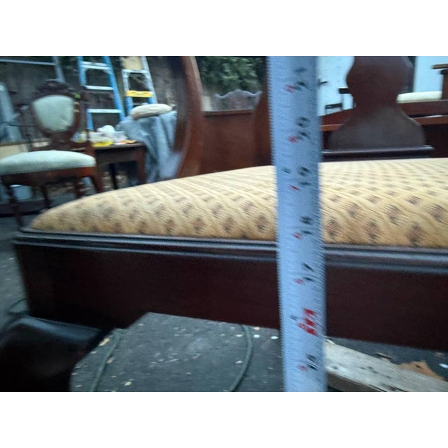 Late 20th Century Henkel Harris Queen Anne Style Mahogany Open Dining Armchair For Sale - Image 13 of 14