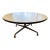 1960s Charles & Ray Eames for Herman Miller White Laminate Aluminum Base Coffee Table For Sale
