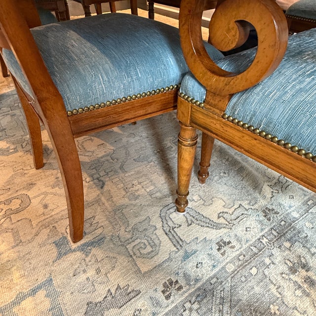 Wood Baker Milling Road Extendable Dining Table and 10 Chairs For Sale - Image 7 of 18