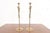 Roycroft Arts & Crafts Brass Finished Hammered Copper Candelabras, Pair For Sale - Image 9 of 13