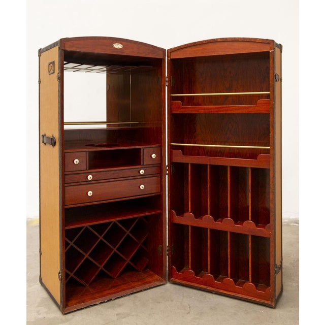 Starbay Bar Cabinet in Mahogany For Sale - Image 6 of 18