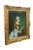 Realism Late 20th Century Girl With Racket & Shuttlecock Oil Painting After Jean Baptiste Siméon Chardin For Sale - Image 3 of 11