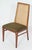 Mid Century Modern Cane Back Dining Chairs in the Style of Milo Baughman for Dillingham Seat of 4 For Sale - Image 11 of 12