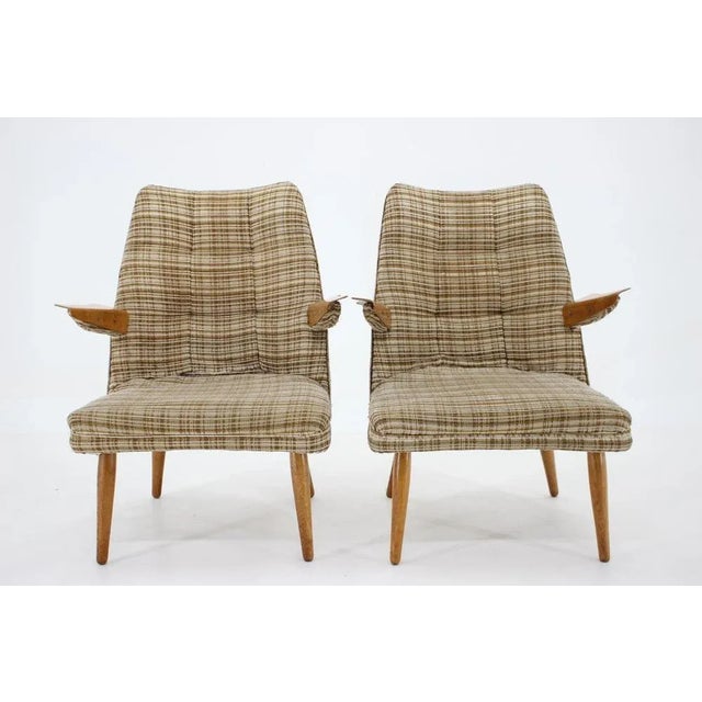 Set of Armchairs, Czechoslovakia, 1960s For Sale - Image 6 of 10
