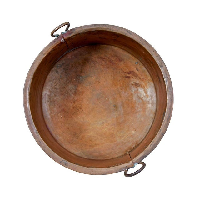 Late 19th Century Large 19th Century Copper Cooking Vessel, 1890s For Sale - Image 5 of 8