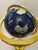 Vintage 40" Tall Blue Lapis Gemstone Floor Globe For Sale In Boise - Image 6 of 7