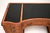 Antique Burr Walnut Pedestal Desk with Leather Top, 1900 For Sale - Image 6 of 11