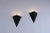 Striking set of two postmodern wall sconces model 'Kite', produced during the 1980ies. Simple and clever designed...