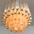 Mid-Century Italian Murano Glass 5-Tiered Chandelier with Brass Frame by Paolo Venini for Venini, 1980s For Sale - Image 12 of 14