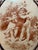 Late 19th Century Antique Villeroy & Boch Mettlach Violet Large Plaque With Cherubs For Sale In Milwaukee - Image 6 of 7