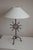 Vintage Brutalist Forged Iron Sunburst Table Lamp, in Very Good conditions. Designed 1970 to 1979 European Plug (up to...