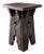 Neo-Gothic French Monastic Oak Pedestal Stool with Openwork Trefoils, 1900s, 1890s For Sale
