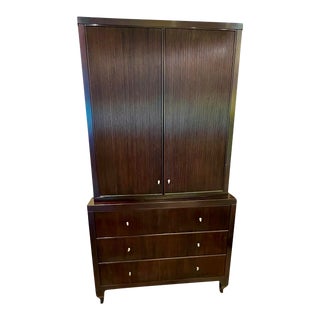 Reeded Armoire by Barbara Barry for Baker Furniture For Sale