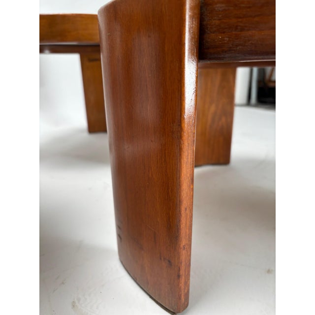 Vintage 780 Coffee Tables by Gianfranco Frattini for Cassina, Italy, 1960s, Set of 4 For Sale - Image 14 of 18