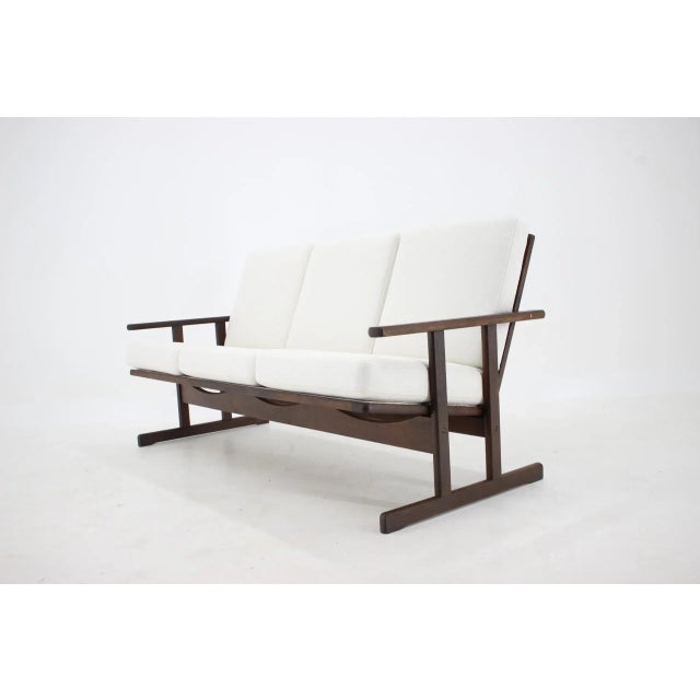 1950s Shaker 3-Seat Sofa by Børge Mogensen for FDB Mobler, Denmark, 1950s For Sale - Image 5 of 16