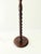 Wood Vintage Art Deco Barley Twist Turned Oak Floor Lamp, 1930s For Sale - Image 7 of 17
