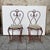 Vintage French Art Nouveau Chairs in Wrought Iron, 1930s, Set of 2 For Sale - Image 16 of 18