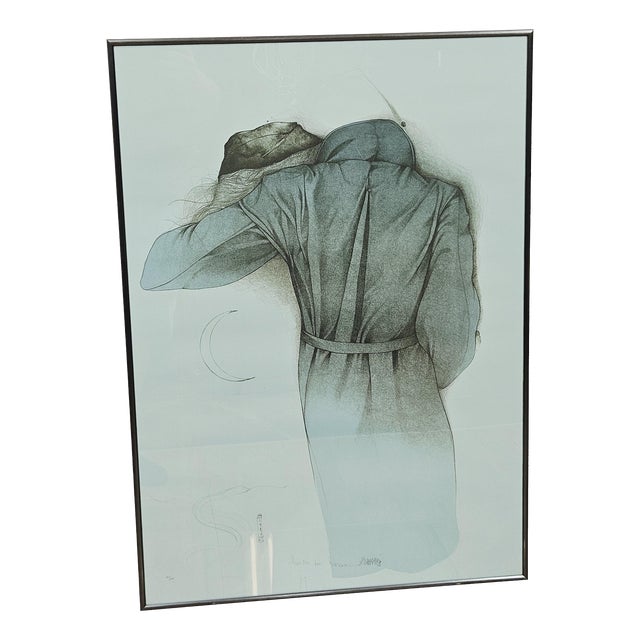 Bruno Bruni, Chiaro di Luna, 1987, Lithograph, Framed For Sale