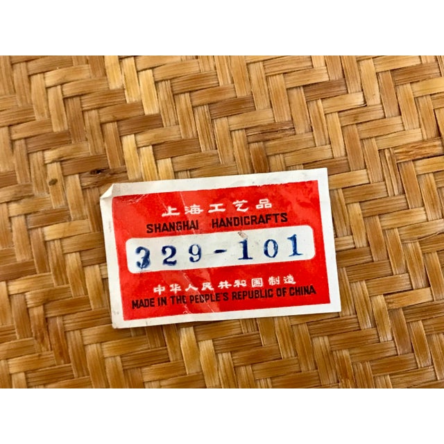 Brown Mid Century Shanghai Collection Wicker Goose For Sale - Image 8 of 13