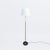 Telescopic Floor Lamp with Fluted Stem, 1950s For Sale - Image 9 of 9