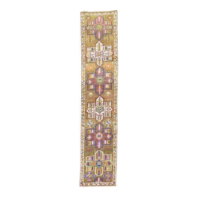 Vintage Turkish Anatolian Runner - 2'10" x 12'10" For Sale