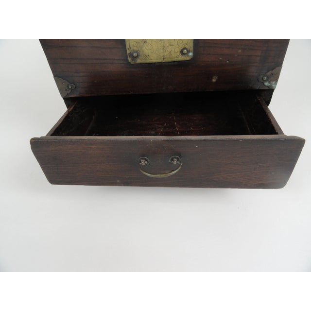 Wood 19th Century Korean Wood Wedding Box For Sale - Image 7 of 10