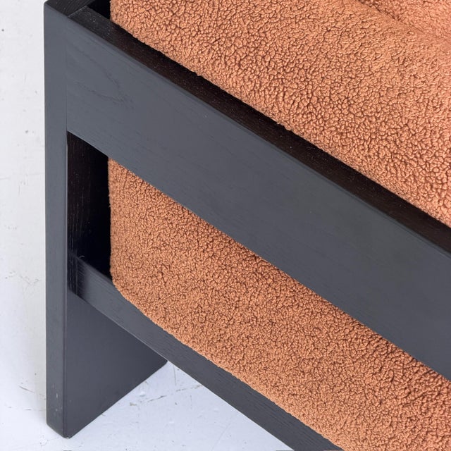 Black Ebonized Bastiano Chair Attributed to Afra + Tobia Scarpa for Gavina For Sale - Image 8 of 10