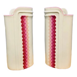 Ceramic Vases, 1974, Set of 2 For Sale
