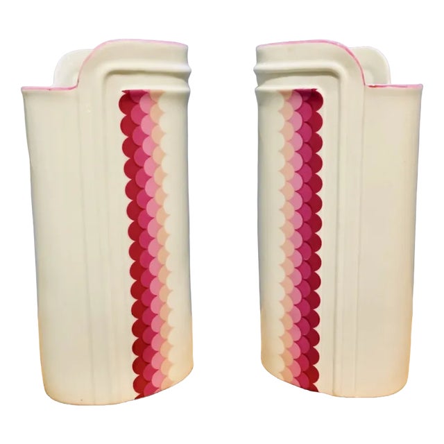 Ceramic Vases, 1974, Set of 2 For Sale