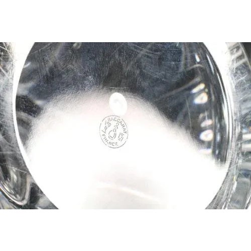 Black Vintage Harcourt Talleyrand Crystal Decanters attributed to Baccarat, 1950s, Set of 2 For Sale - Image 8 of 11