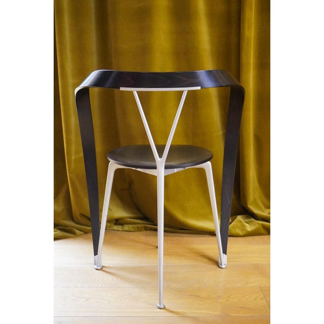 Model 952 Reverse Chairs by Andrea Branzi for Cassina, 1990s, Set of 4 For Sale - Image 6 of 14