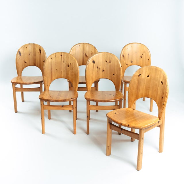 Vintage Danish Pine Tulip Dining Chairs by Niels Koefoed for Dyrlund, 1960s, Set of 6 For Sale - Image 16 of 16