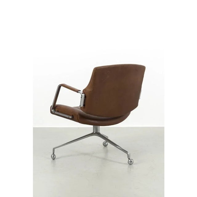Model FK84 Desk Chair by Jørgen Kastholm & Preben Fabricius For Sale - Image 4 of 13