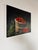 Mid-Century Modern Vintage Clara Still Life Red Tomatoes Acrylic on Canvas Painting, Signed, Unframed For Sale - Image 3 of 12