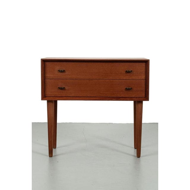 Danish Teak Chest of Drawers For Sale - Image 3 of 12