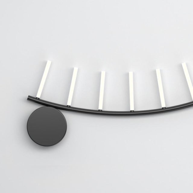 Contemporary Waves Eyebrow Shape Wall Light by Atelier Areti For Sale - Image 3 of 8