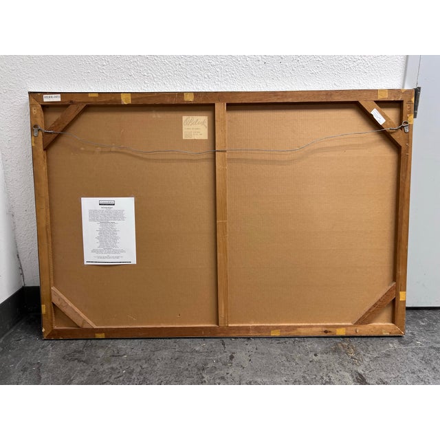 Richard Merkin "An Evening With Adolphe Menjou" Mixed Media Art Work, Framed For Sale - Image 9 of 12