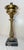 This Antique ornate Henry Hooper & Co. electrified brass and marble astral table lamp is a stunning piece from the 19th...
